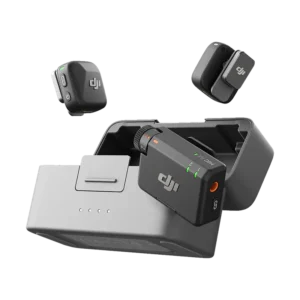 dji mic mini (2 tx + 1 rx + charging case), wireless lavalier microphone for iphone/camera/android, ultralight, detail rich audio, 48h use, noise cancelling, automatic limiting, vlog, streaming